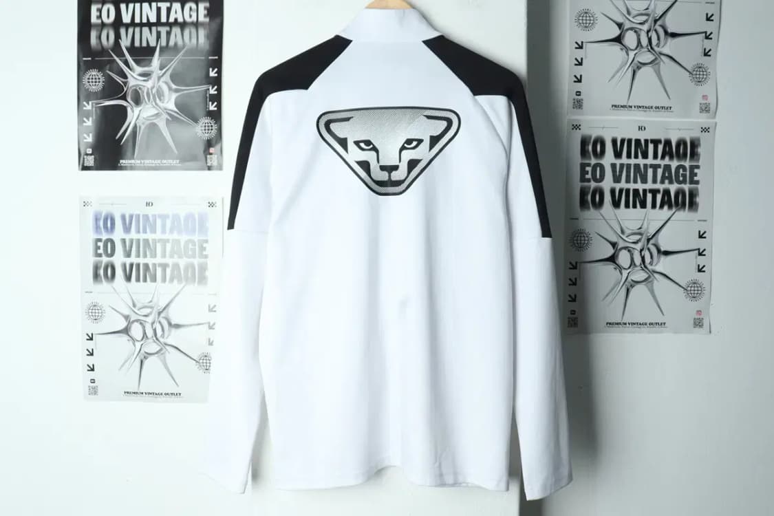 (XL) 다이나핏 집업져지 트랙탑 기능성 화이트 올드스쿨-156B7 상품이미지9