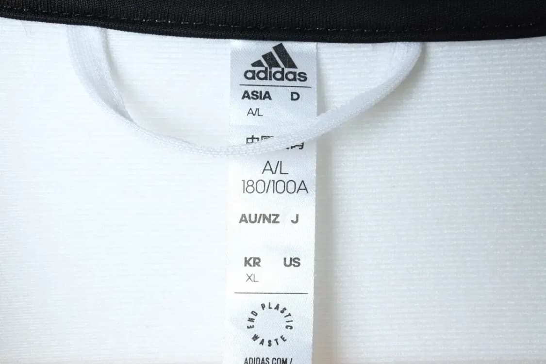 (XL) 아디다스 집업져지 트랙탑 화이트 대장-156B8 상품이미지6