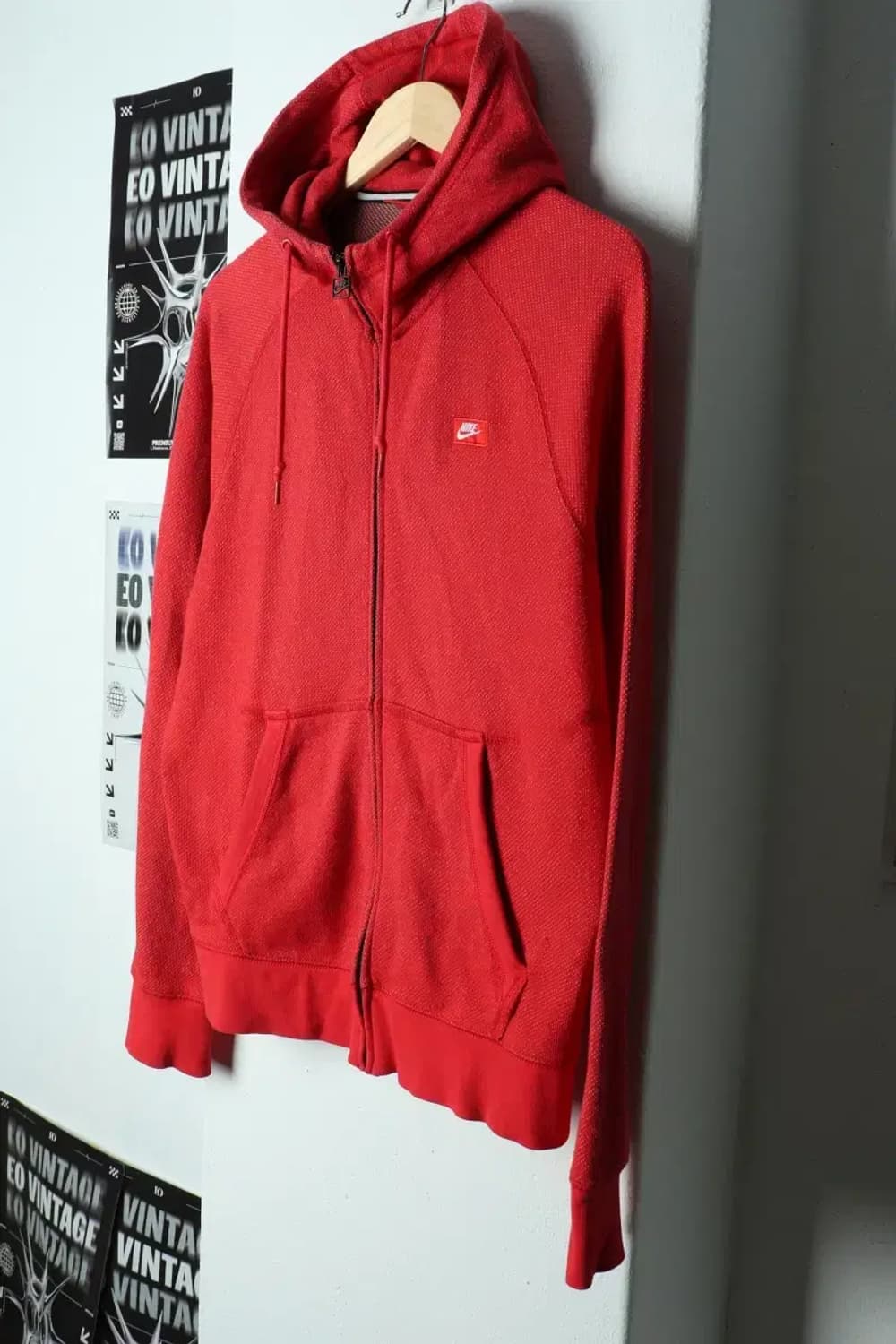 (L) 나이키 후드집업 테크팩 레드-156B9 상품이미지1