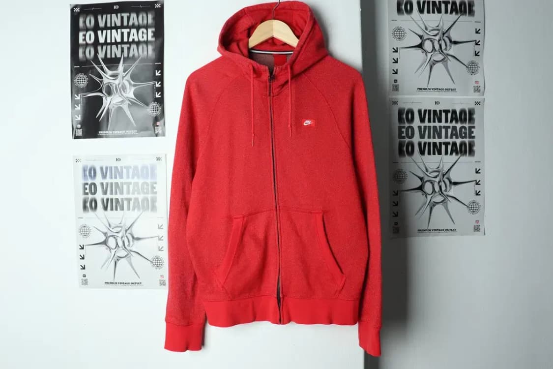 (L) 나이키 후드집업 테크팩 레드-156B9 상품이미지2