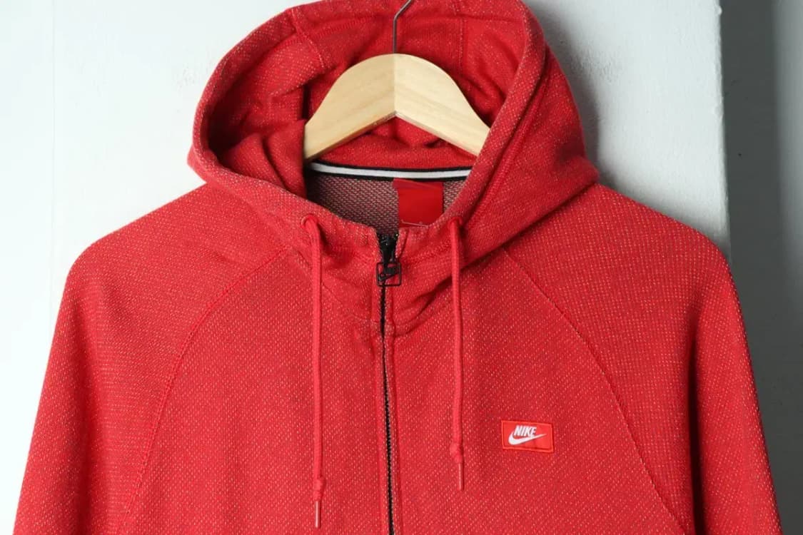 (L) 나이키 후드집업 테크팩 레드-156B9 상품이미지3