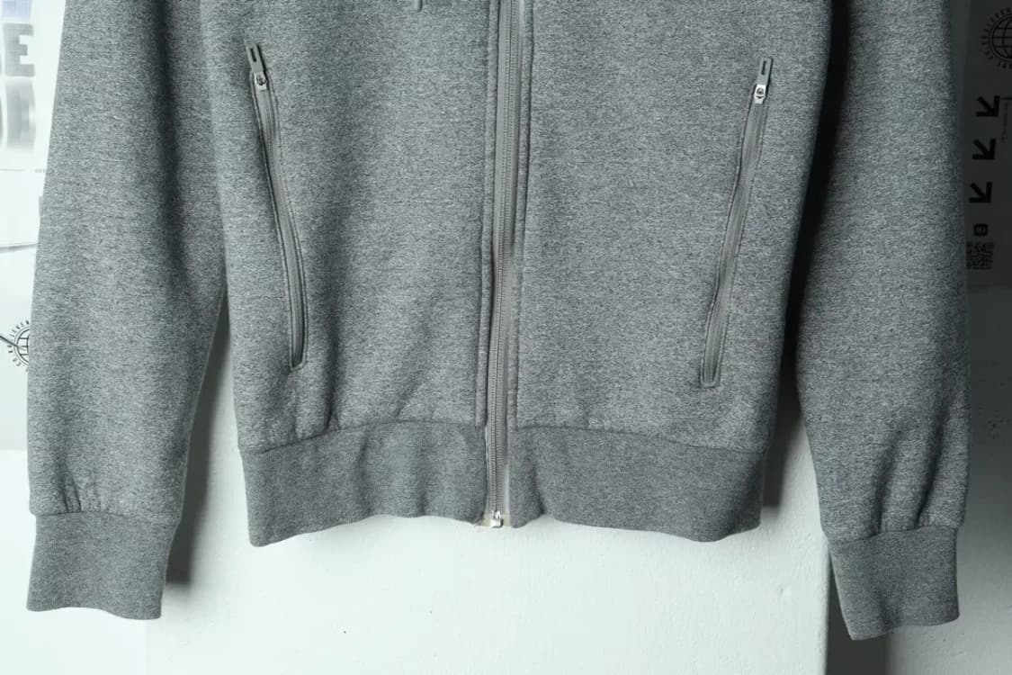 W(M) 아디다스 후드집업 그레이 기모-156BA 상품이미지4