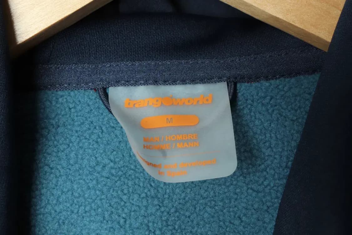 (M) 브랜드빈티지 후드집업 블루 폴리 기모-156BB 상품이미지6