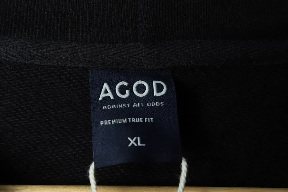 (XL) 브랜드빈티지 후드집업 새상품 블랙 헤비-156BC 상품이미지7