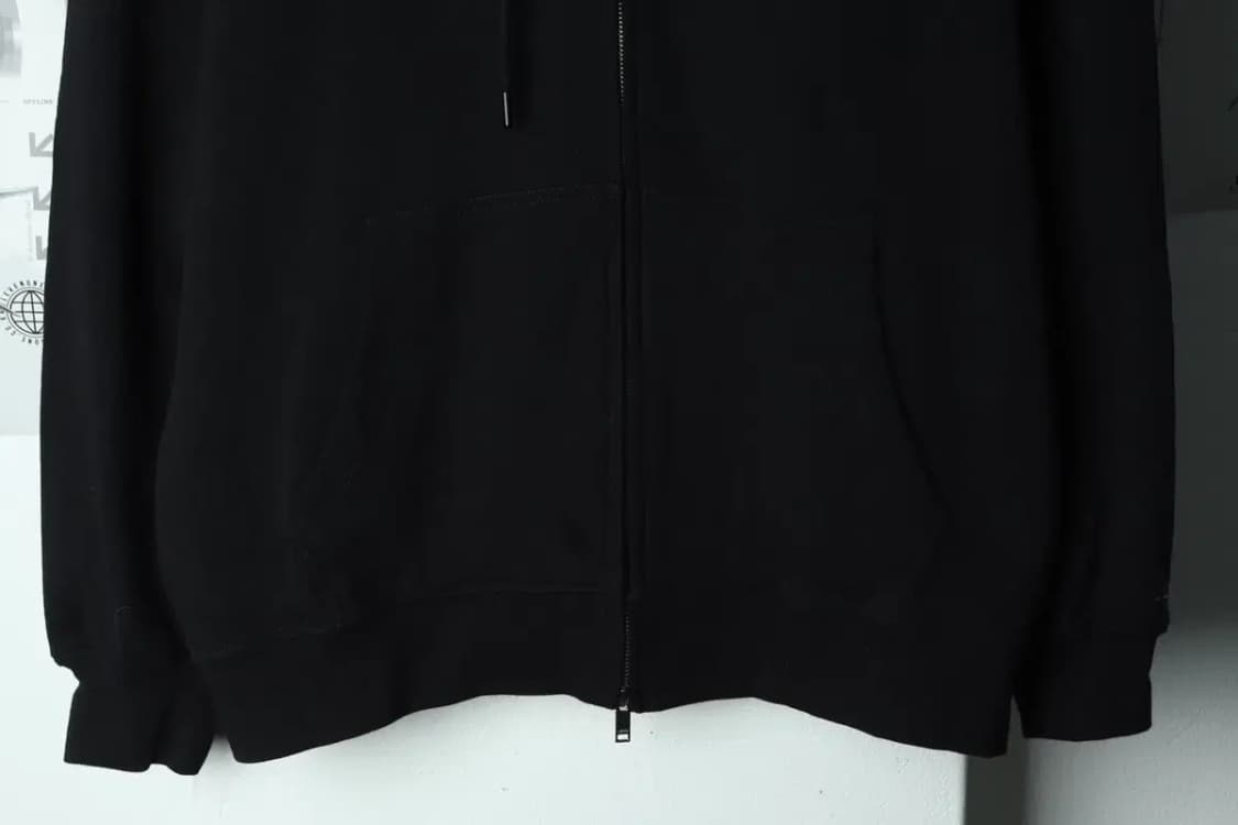 (L) 브랜드빈티지 후드집업 새상품 블랙 헤비-156BE 상품이미지4