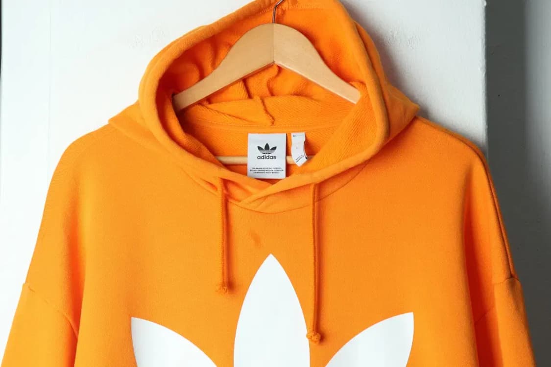 (L-XL) 아디다스 후드티셔츠 오버사이즈 파이어버드 주황-156BF 상품이미지3