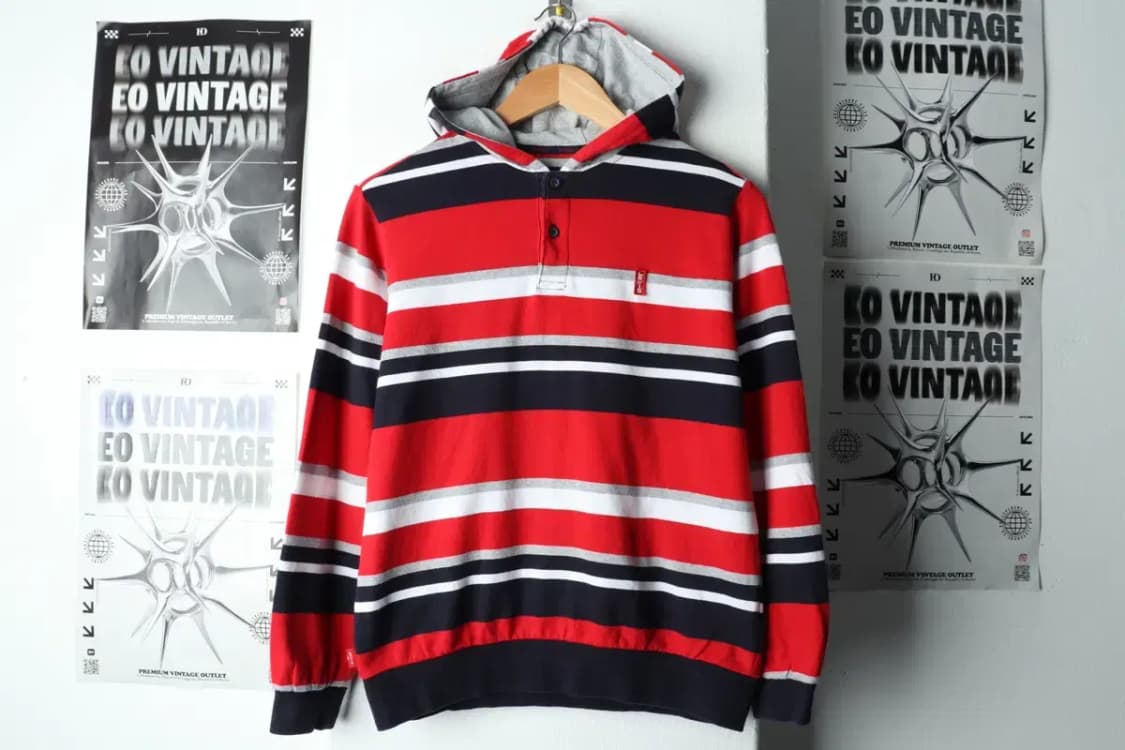 (F) 리바이스 후드티셔츠 아동 키즈 스트라이프-156F8 상품이미지2