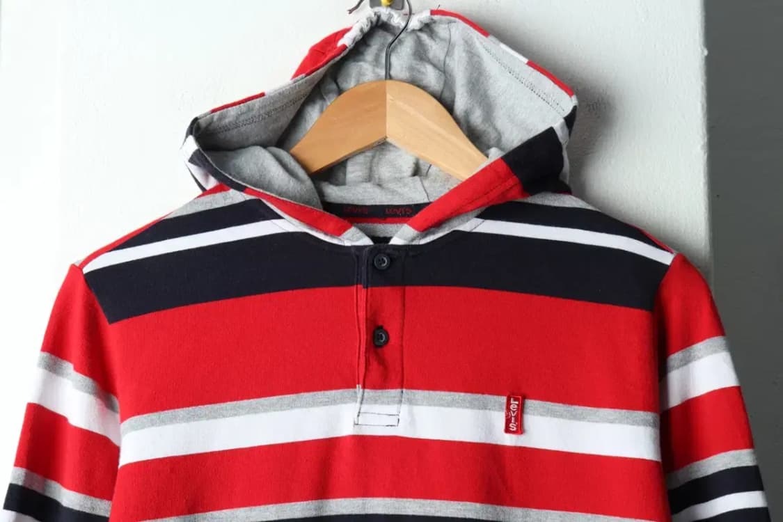 (F) 리바이스 후드티셔츠 아동 키즈 스트라이프-156F8 상품이미지3