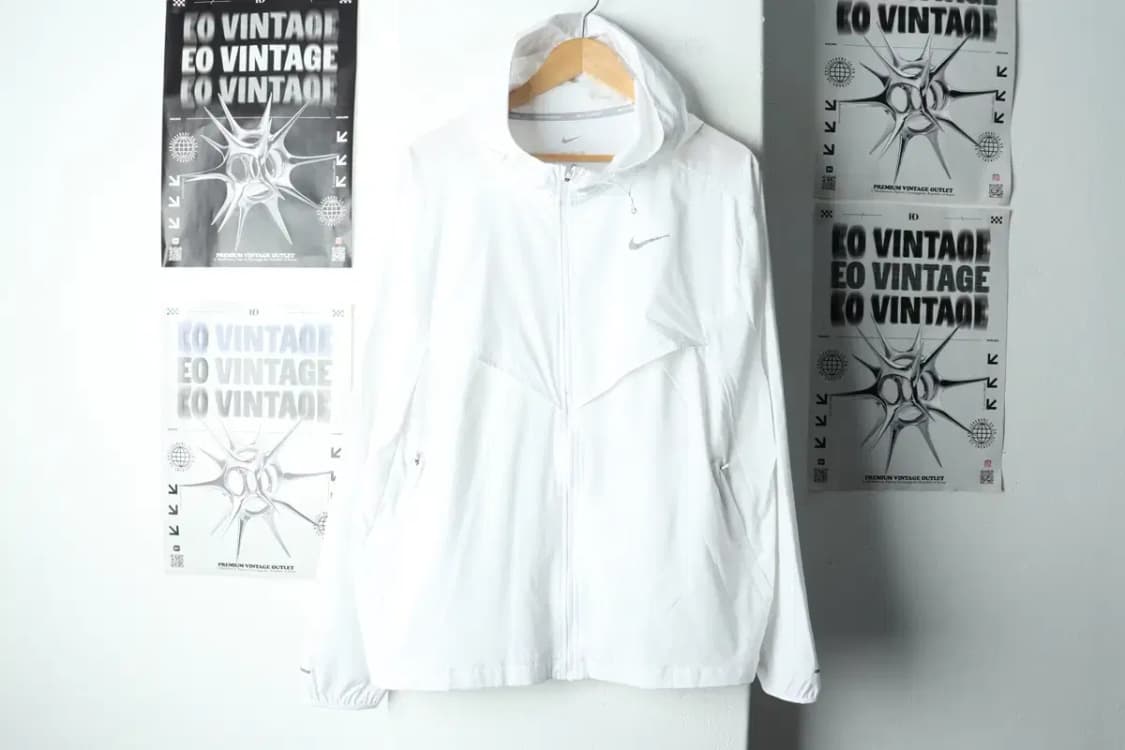 (2XL) 나이키 집업 바람막이 점퍼자켓 빅사이즈 런닝 화이트-15702 상품이미지2