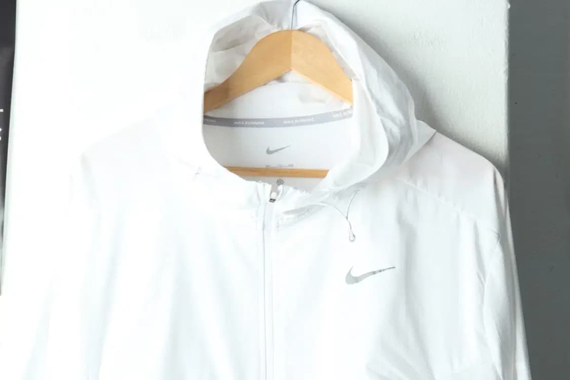 (2XL) 나이키 집업 바람막이 점퍼자켓 빅사이즈 런닝 화이트-15702 상품이미지3