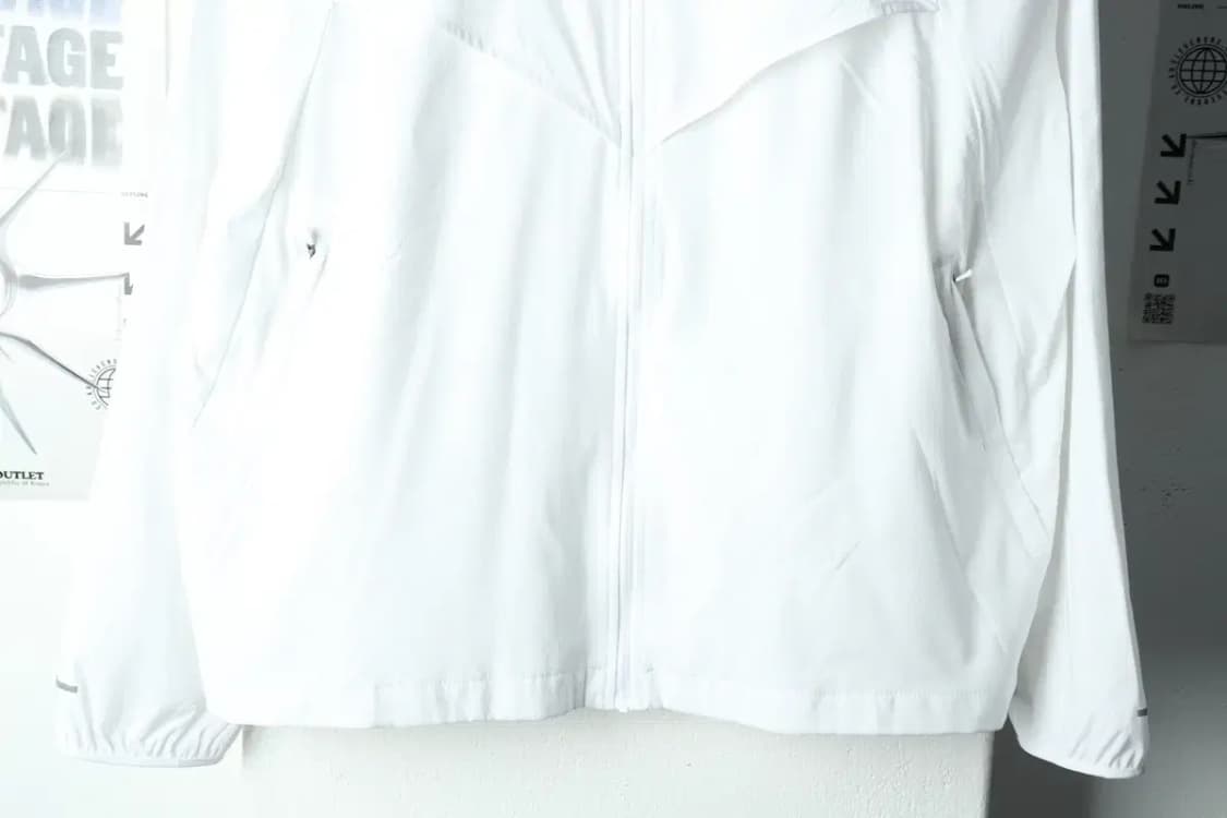 (2XL) 나이키 집업 바람막이 점퍼자켓 빅사이즈 런닝 화이트-15702 상품이미지4