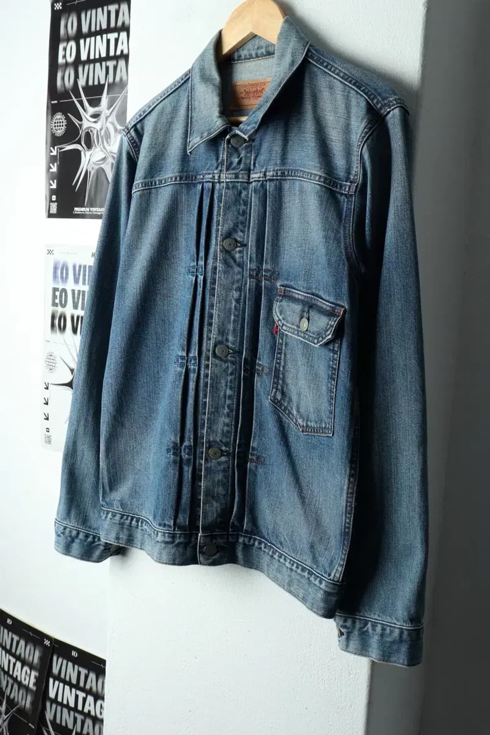 (L) 리바이스 집업 바람막이 점퍼자켓 세대 일본 트래커-15703 상품이미지1