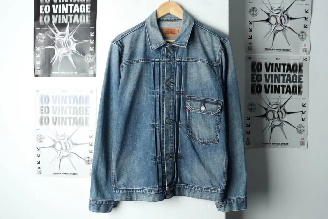 (L) 리바이스 집업 바람막이 점퍼자켓 세대 일본 트래커-15703 상품이미지2