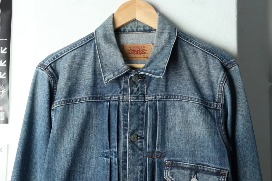 (L) 리바이스 집업 바람막이 점퍼자켓 세대 일본 트래커-15703 상품이미지3