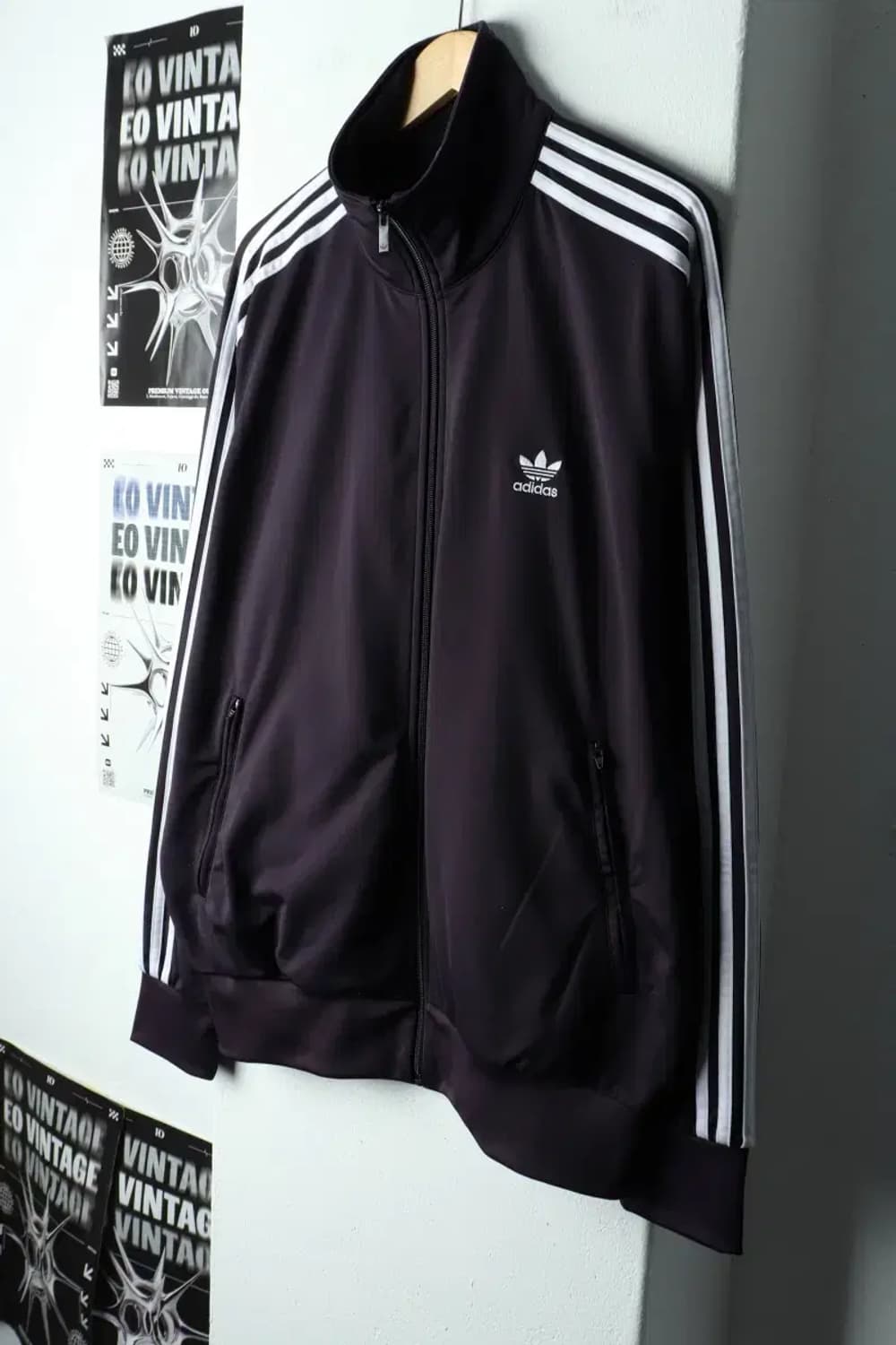 (2XL-3XL) 아디다스 집업져지 트랙탑 빅사이즈 퍼플-15704 상품이미지1