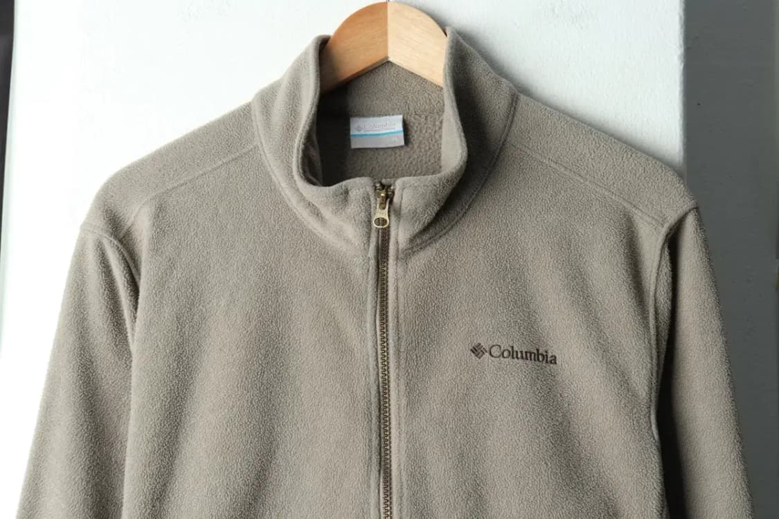 (XL) 컬럼비아 집업 바람막이 점퍼자켓 후리스 카키-15706 상품이미지3