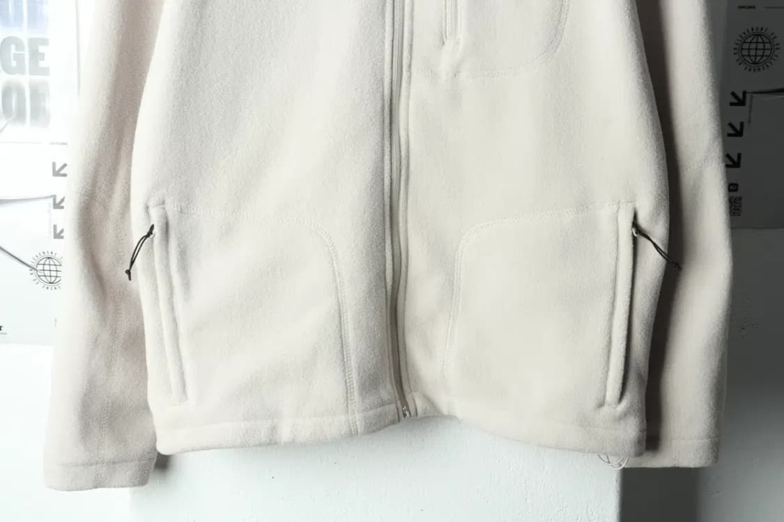 (M) 컬럼비아 집업 바람막이 점퍼자켓 후리스 기모 베이지-15707 상품이미지4