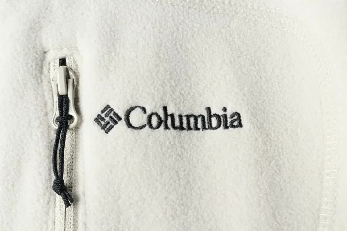 (M) 컬럼비아 집업 바람막이 점퍼자켓 후리스 기모 베이지-15707 상품이미지5