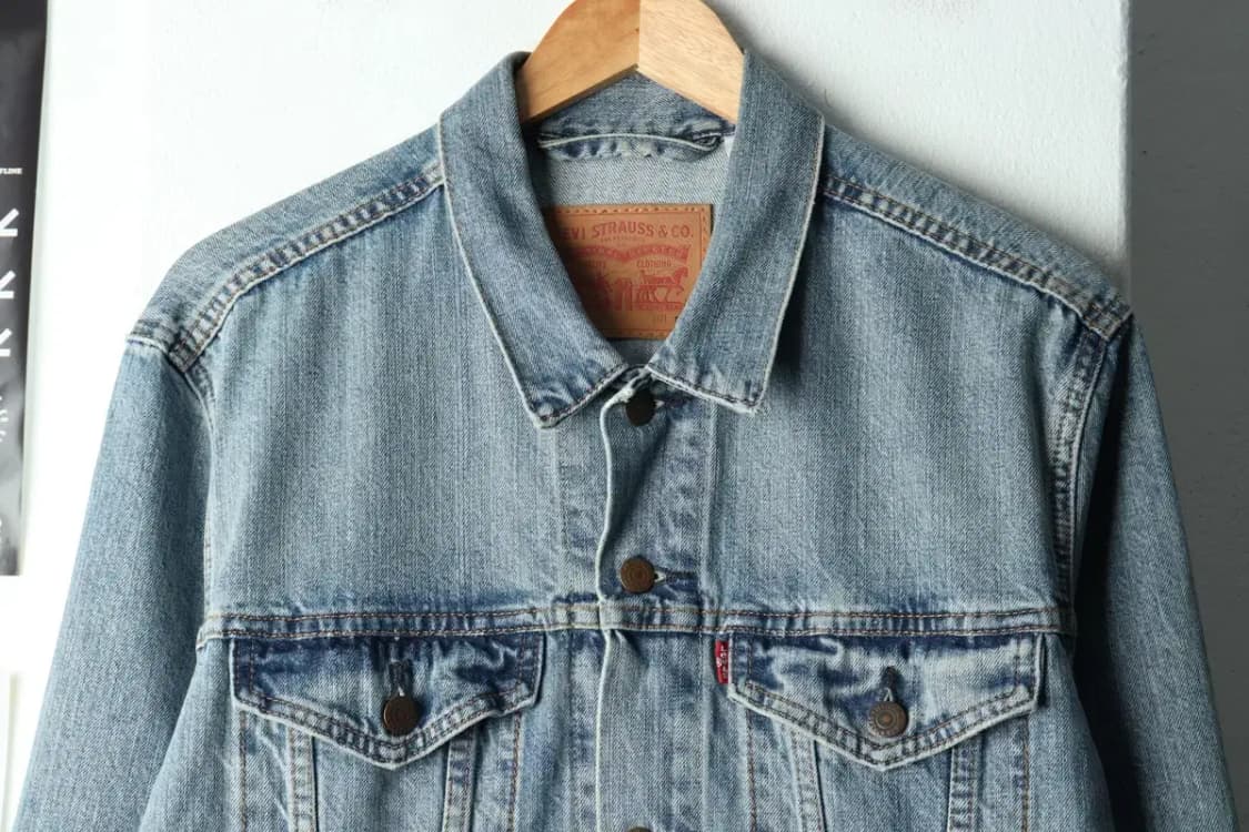 (L-XL) 리바이스 집업 바람막이 점퍼자켓 데님 트러커 세대-15709 상품이미지3