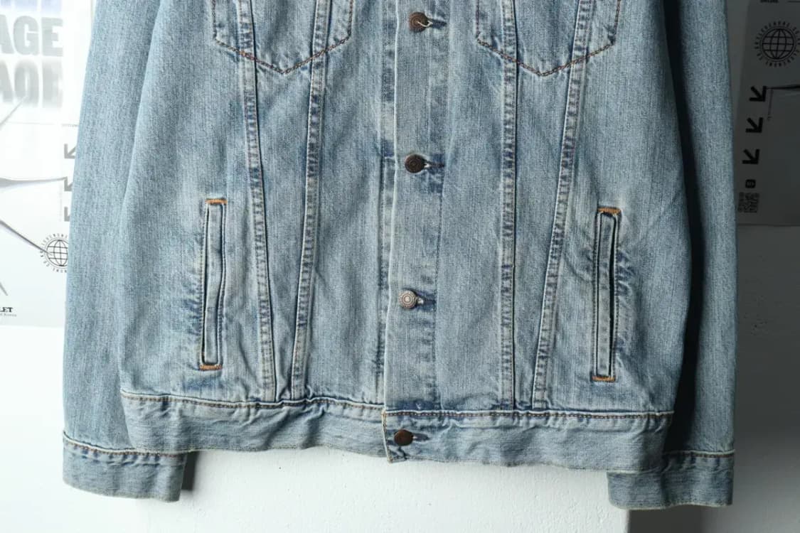 (L-XL) 리바이스 집업 바람막이 점퍼자켓 데님 트러커 세대-15709 상품이미지4