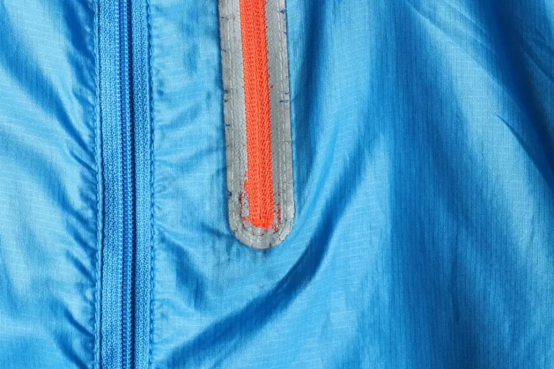 W(S) 코오롱스포츠 집업 바람막이 점퍼자켓 사용감 경량 블루-1570A 상품이미지6