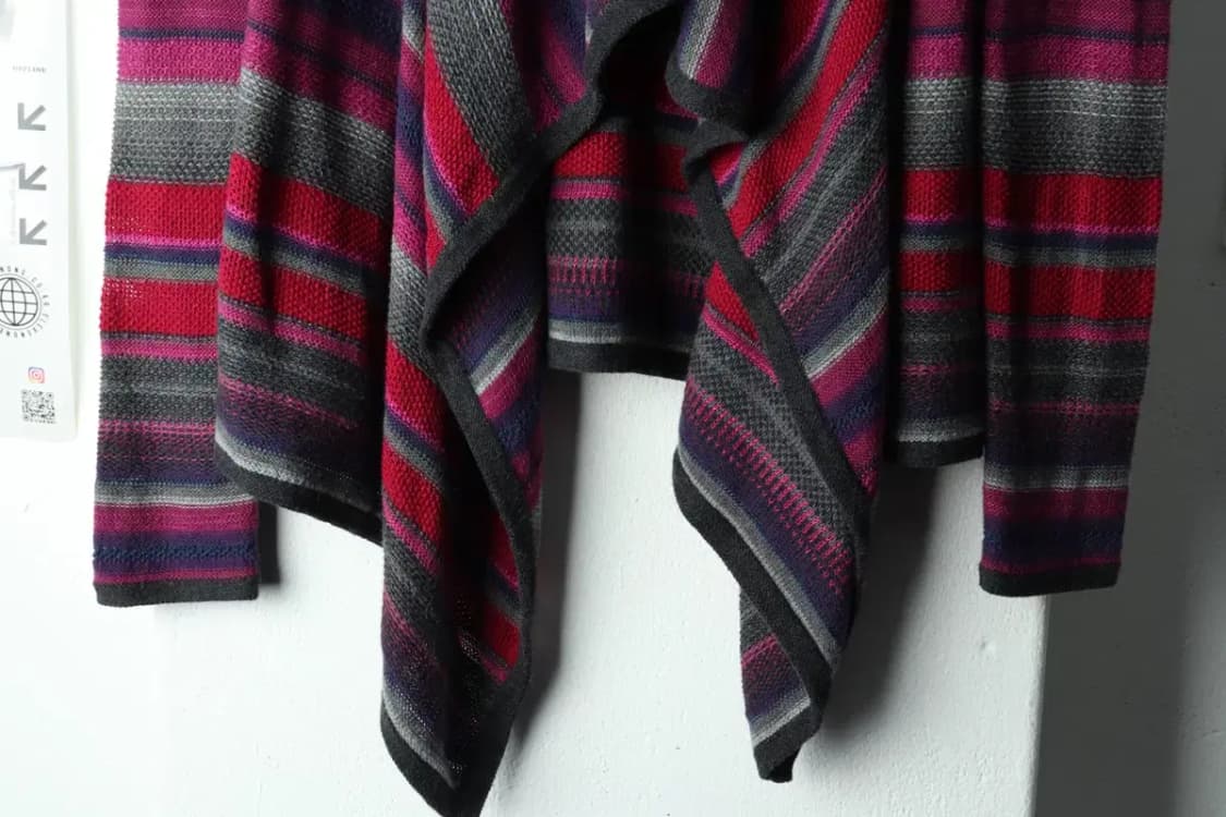 W(XS-S) 폴로 랄프로렌 니트 가디건 스트라이프 컬러믹스-1570E 상품이미지4