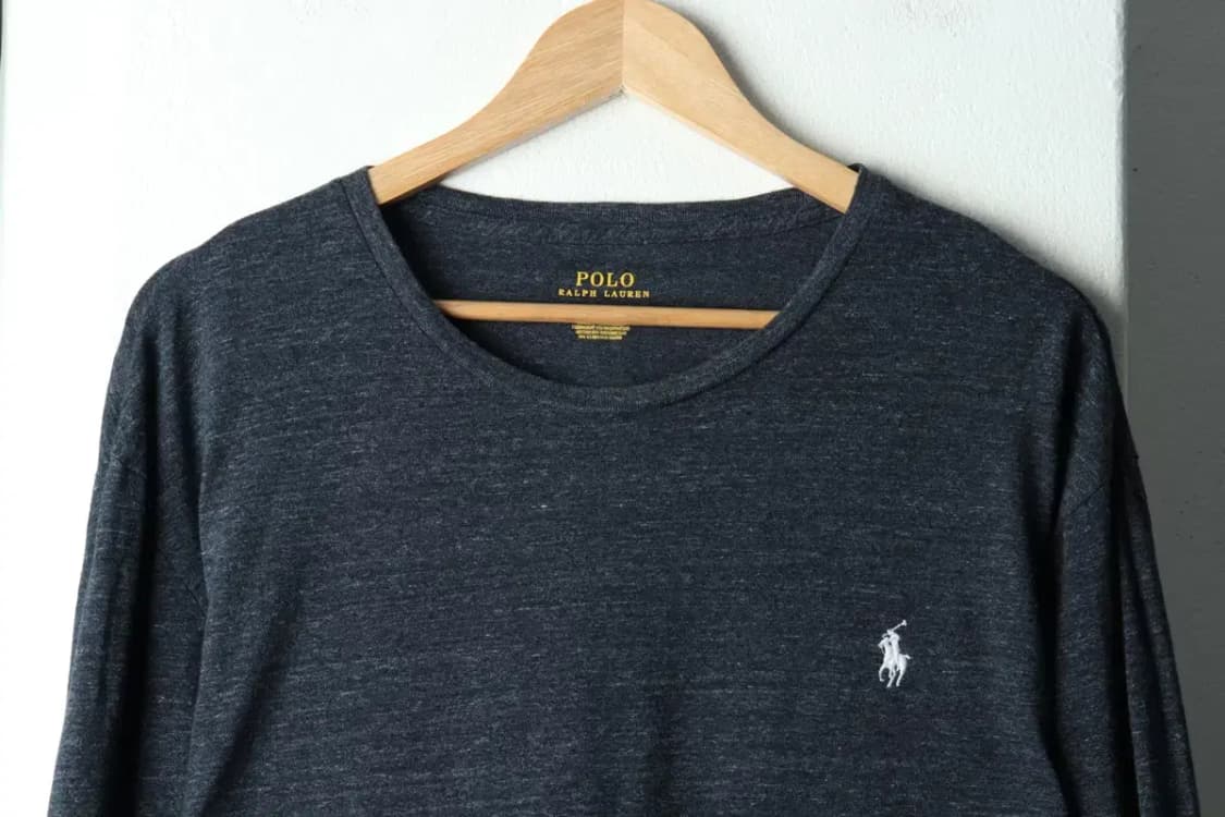 (XL-2XL) 폴로 랄프로렌 긴팔티셔츠 빅사이즈 차콜 포니-15710 상품이미지3