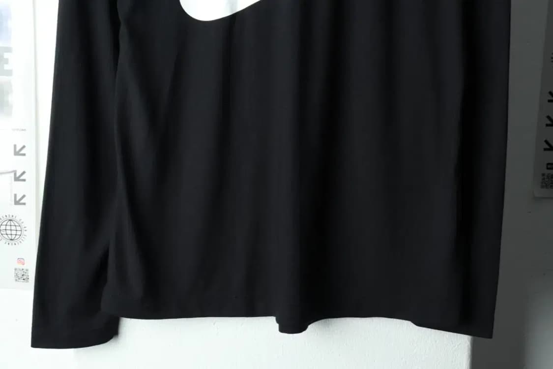 W(L) 나이키 긴팔티셔츠 기능성 빅로고 블랙-15711 상품이미지4