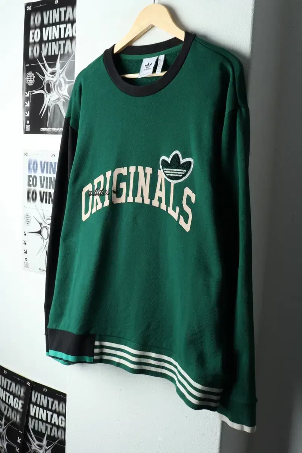 (XL-2XL) 아디다스 맨투맨 티셔츠 빅사이즈 오리지널 자수-15716 상품이미지1