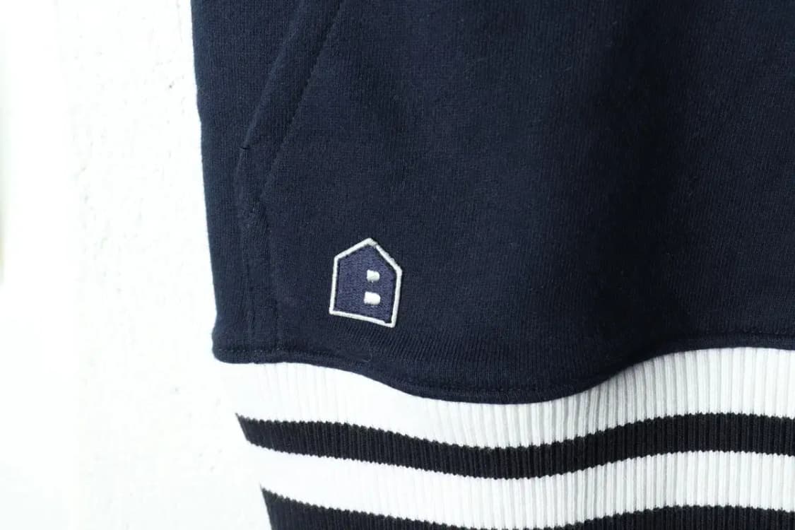 W(S) 빈폴 맨투맨 티셔츠 조끼 네이비 올드스쿨-15717 상품이미지6