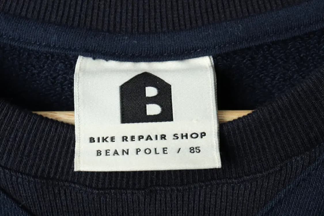 W(S) 빈폴 맨투맨 티셔츠 조끼 네이비 올드스쿨-15717 상품이미지7