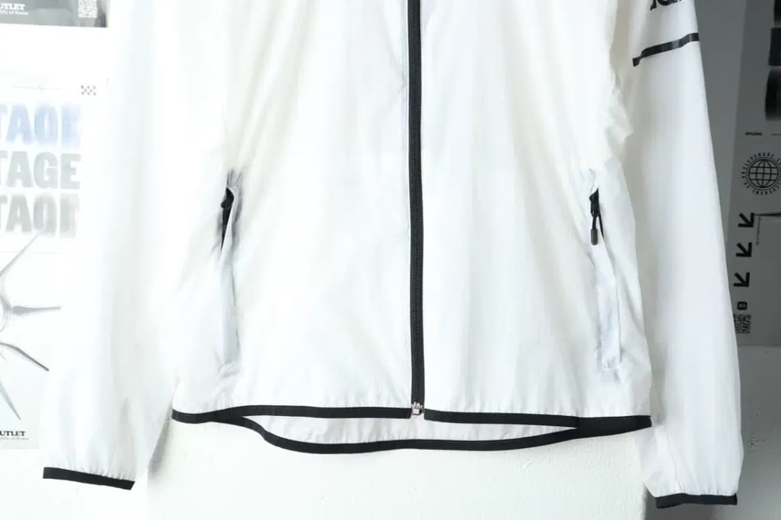 W(S) 아디다스 집업 바람막이 점퍼자켓 경량 화이트-15719 상품이미지4