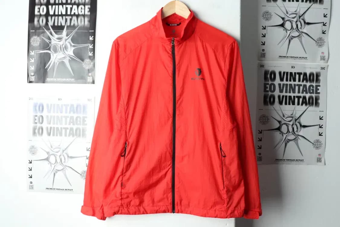 W(L) 블랙야크 집업 바람막이 점퍼자켓 경량 레드-1571A 상품이미지2