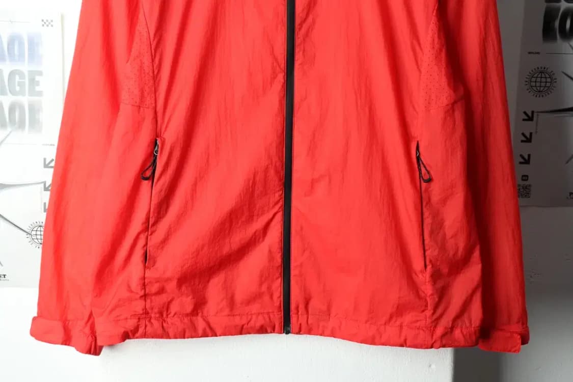 W(L) 블랙야크 집업 바람막이 점퍼자켓 경량 레드-1571A 상품이미지4