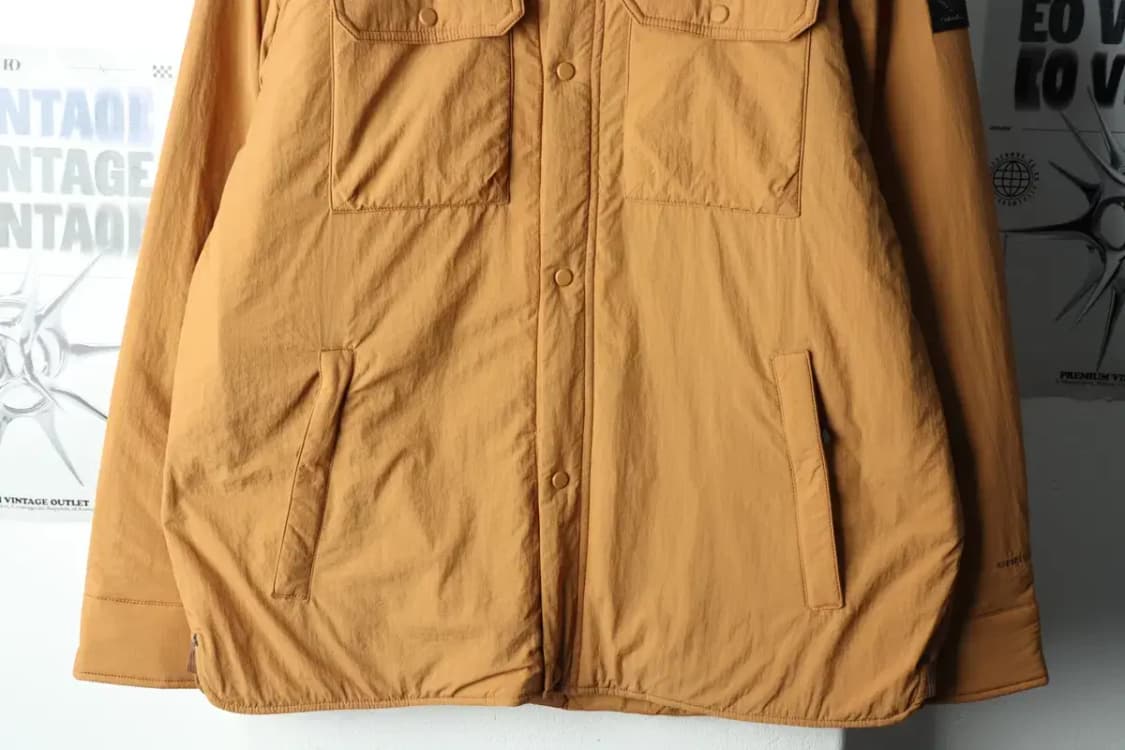 (L) 컬럼비아 집업 바람막이 점퍼자켓 누빔 브라운 아메카지-1571C 상품이미지4