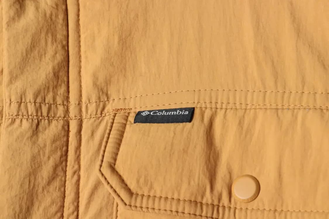 (L) 컬럼비아 집업 바람막이 점퍼자켓 누빔 브라운 아메카지-1571C 상품이미지5
