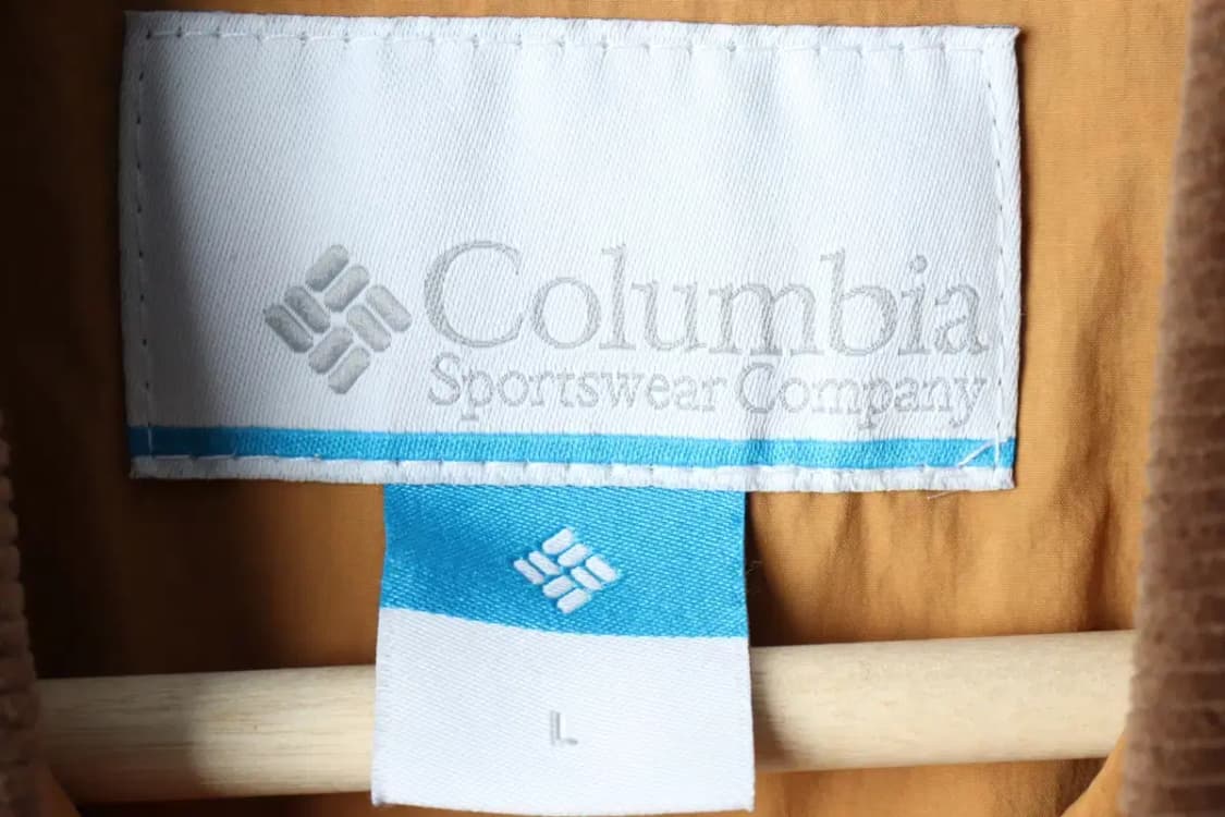 (L) 컬럼비아 집업 바람막이 점퍼자켓 누빔 브라운 아메카지-1571C 상품이미지7