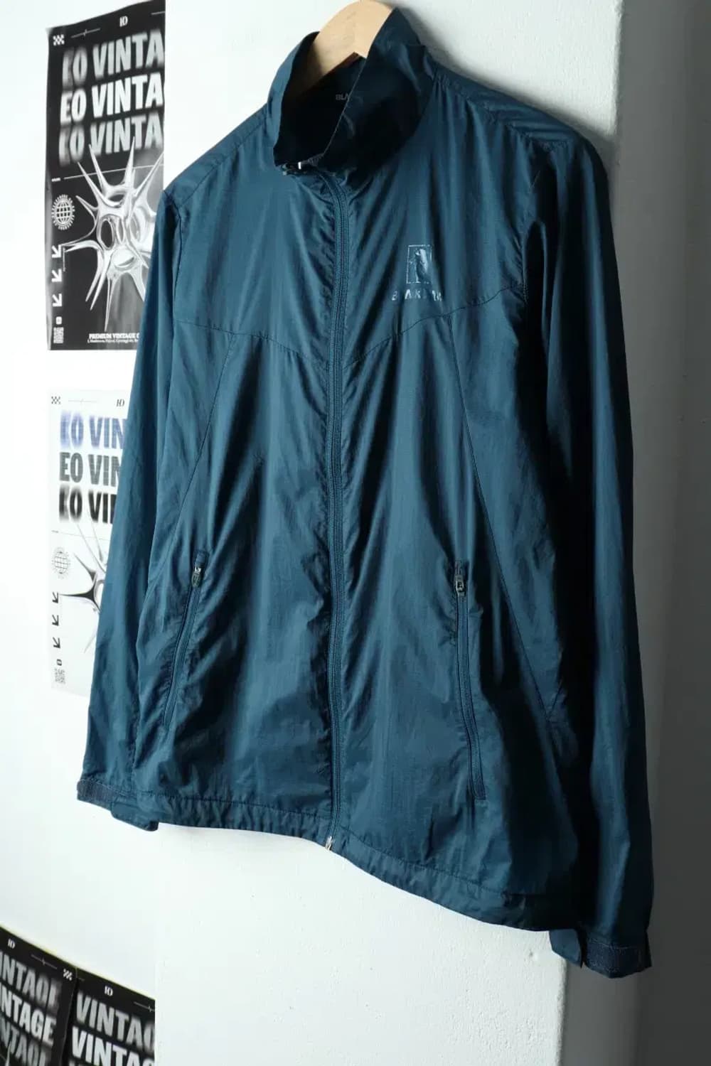 W(L) 블랙야크 집업 바람막이 점퍼자켓 경량 블루-15720 상품이미지1