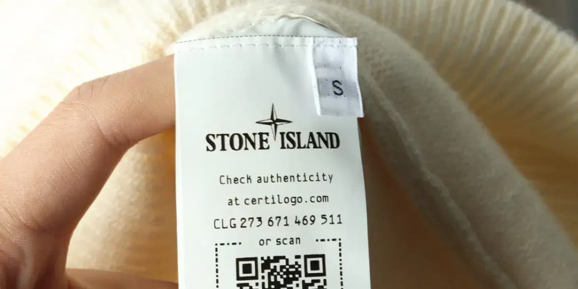 (S-M) 브랜드빈티지 니트 스톤아일랜드 화이트-15723 상품이미지8