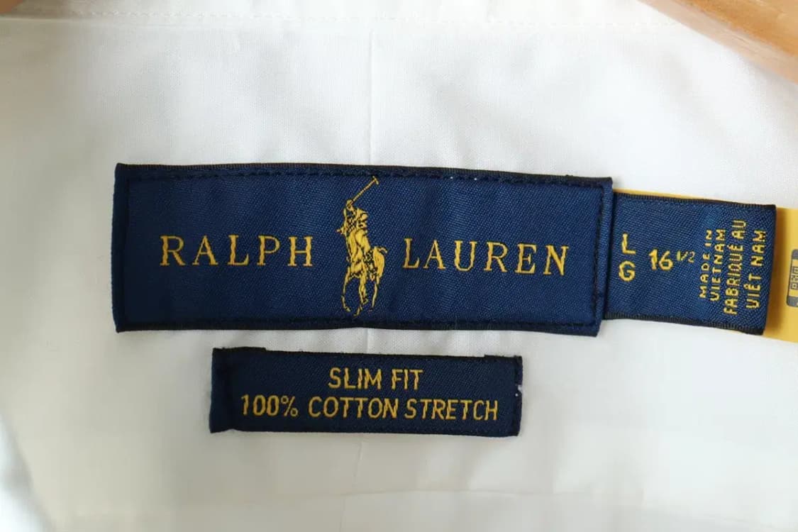 (L-XL) 폴로 랄프로렌 셔츠 남방 포플린 화이트 포니-15725 상품이미지6