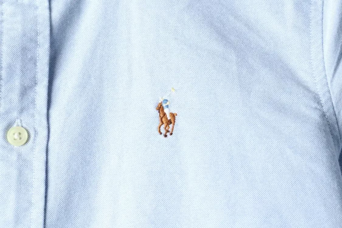 W(S) 폴로 랄프로렌 셔츠 남방 옥스포드 연블루 멀티포니-15726 상품이미지5