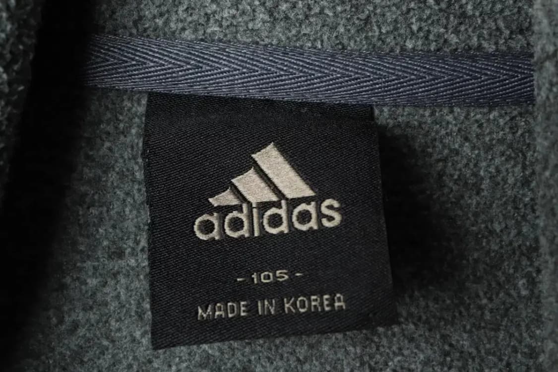 (XL) 아디다스 집업 바람막이 점퍼자켓 후리스 그레이-1575A 상품이미지6