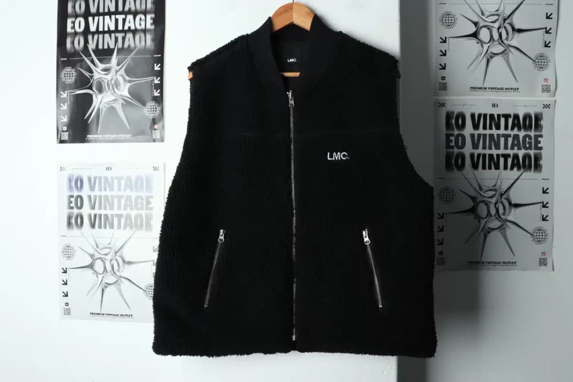 (M-L) 엘엠씨 집업 바람막이 점퍼자켓 조끼 리버시블 후리스-1575B 상품이미지2