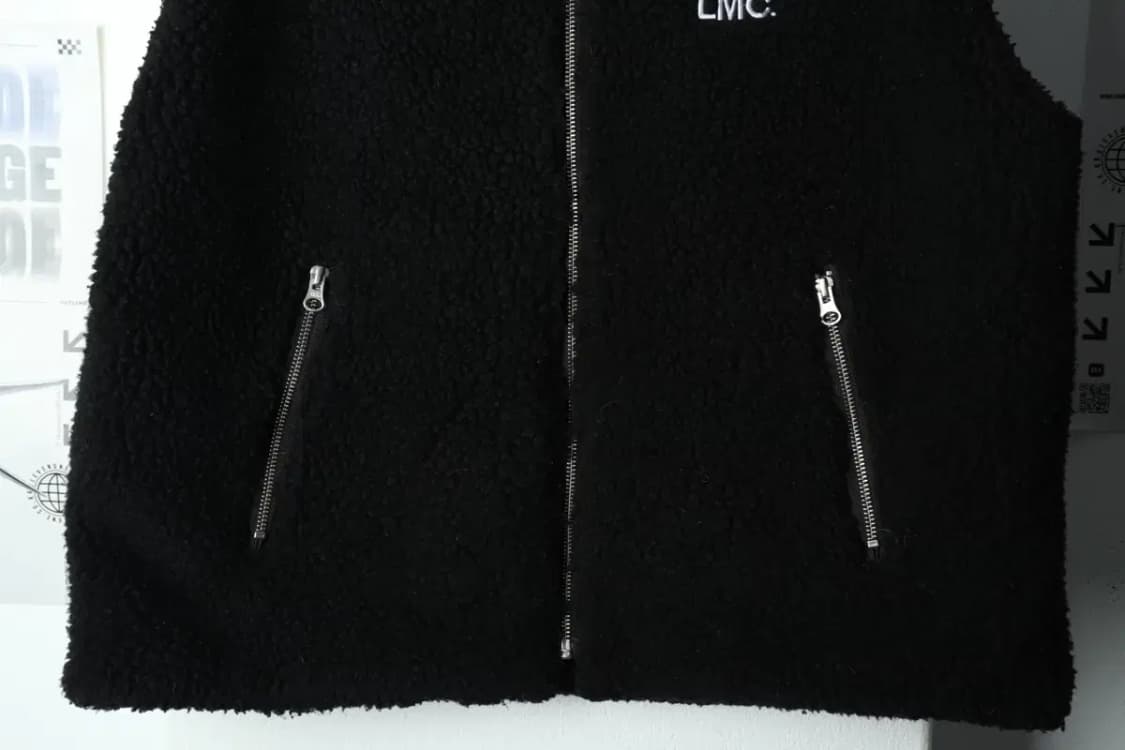 (M-L) 엘엠씨 집업 바람막이 점퍼자켓 조끼 리버시블 후리스-1575B 상품이미지4