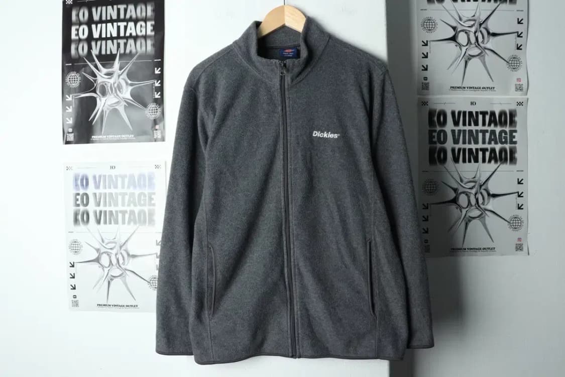 (XL) 디키즈 집업 바람막이 점퍼자켓 후리스 그레이-1575C 상품이미지2