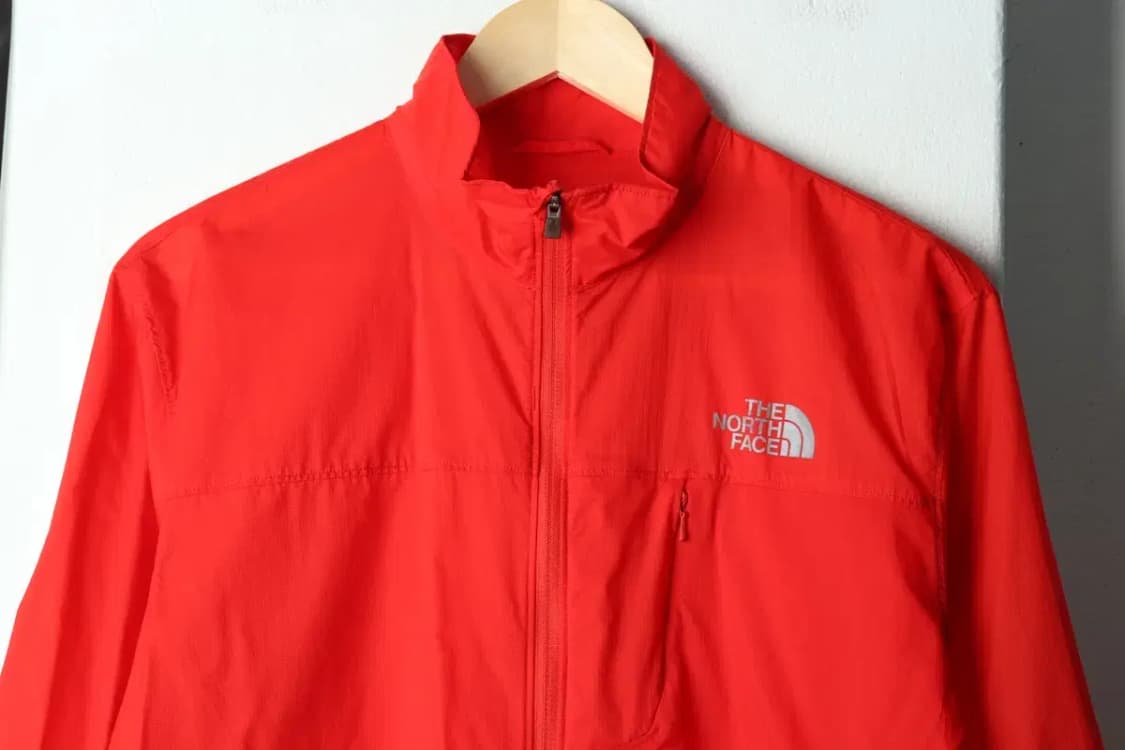 (M-L) 노스페이스 집업 바람막이 점퍼자켓 경량 주황-1575F 상품이미지3