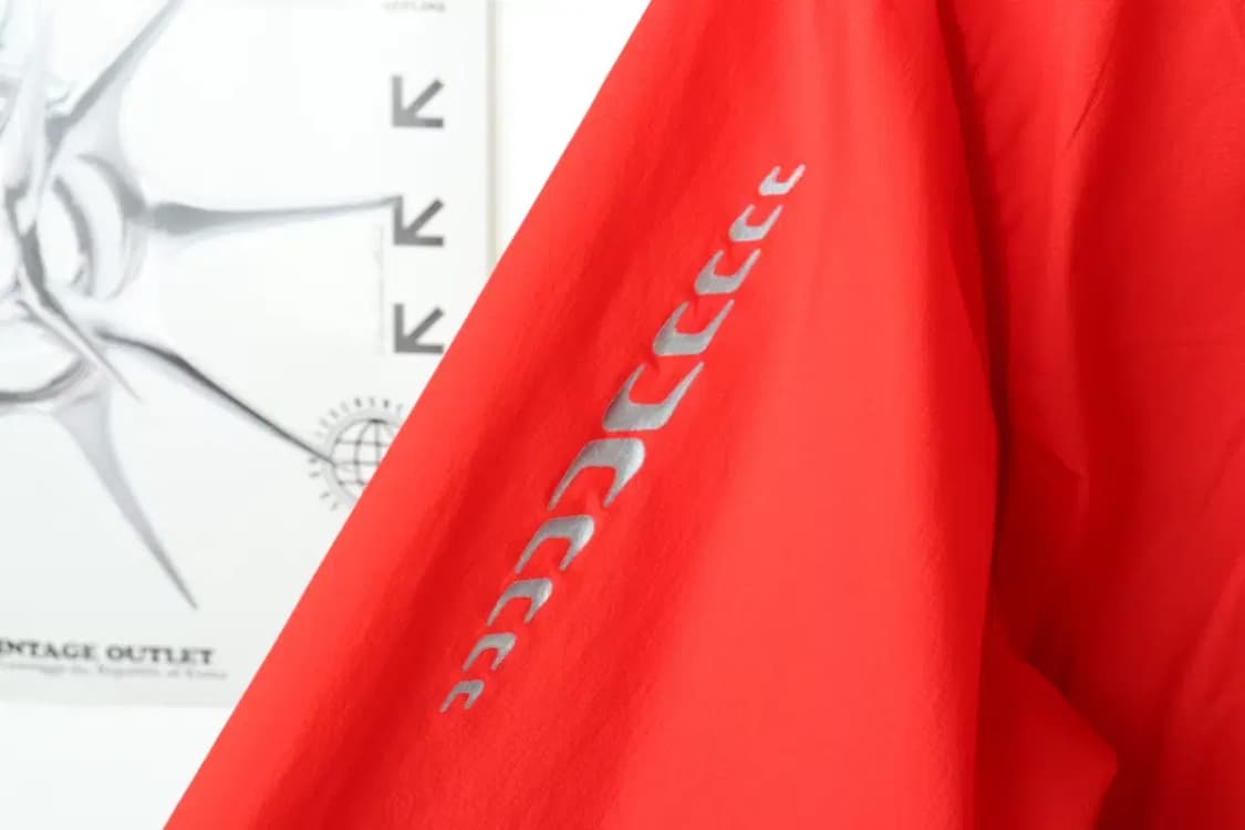 (M-L) 노스페이스 집업 바람막이 점퍼자켓 경량 주황-1575F 상품이미지6