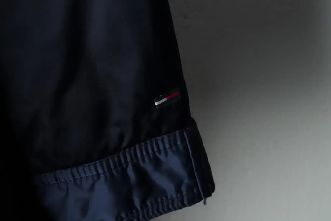 W(XS-S) 타미힐피거 집업 바람막이 점퍼자켓 네이비 누빔-15760 상품이미지5