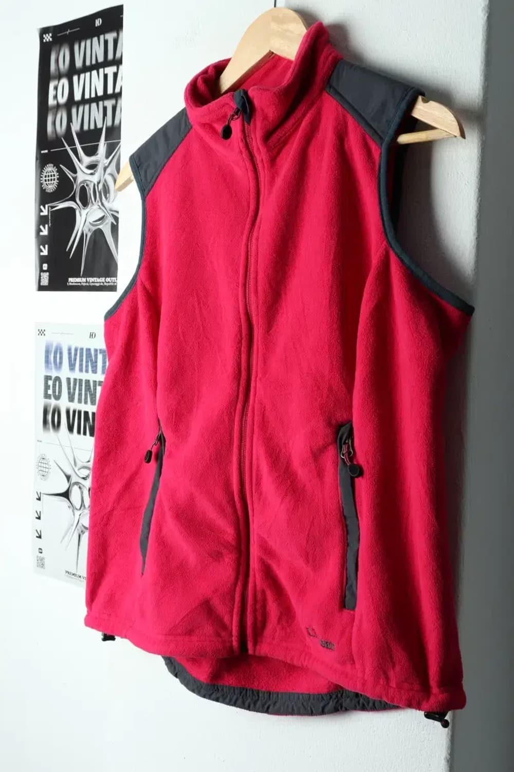 W(S-M) 브랜드빈티지 집업 바람막이 점퍼자켓 엘엘빈 조끼-15762 상품이미지1