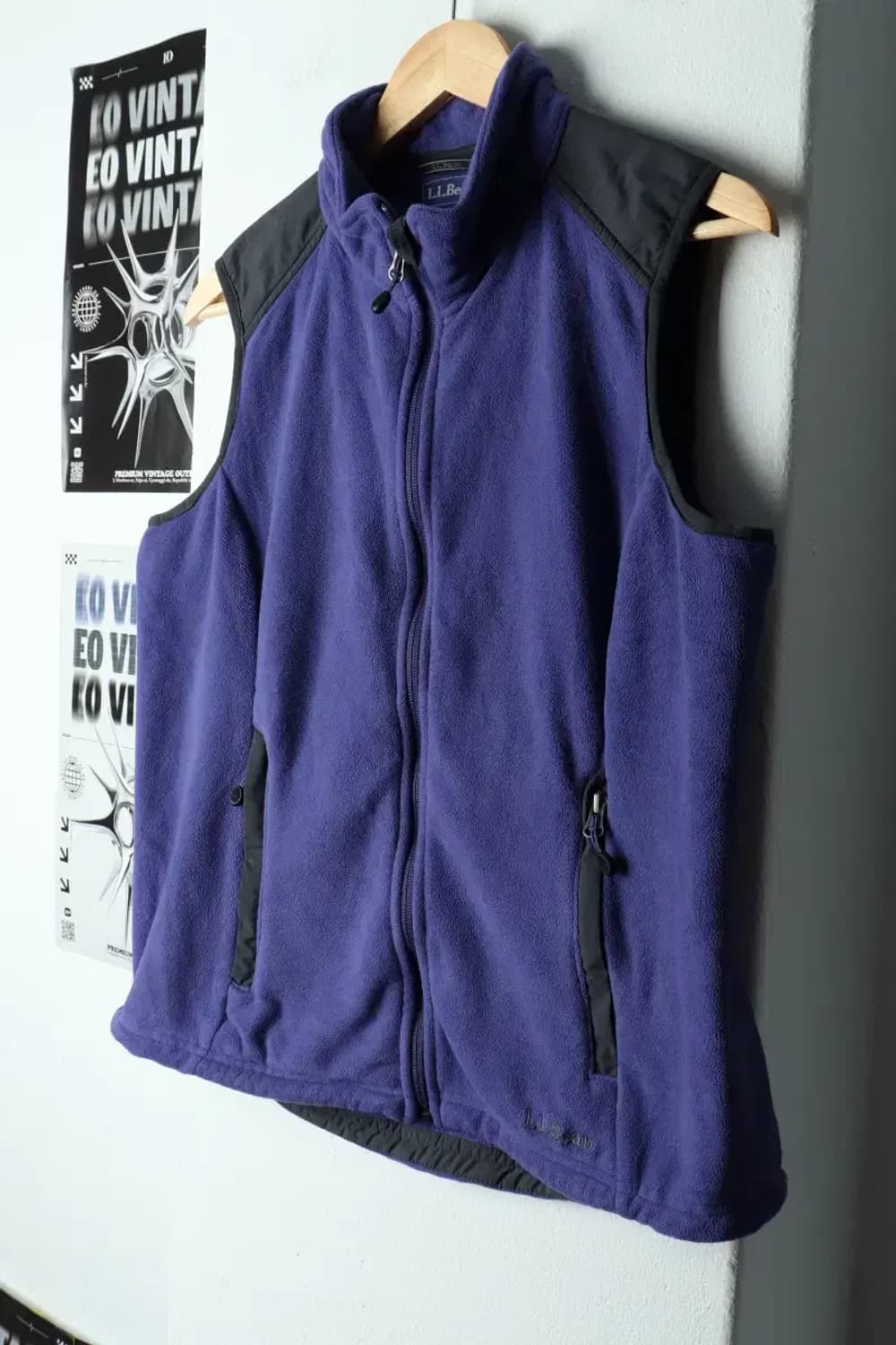 (M-L) 브랜드빈티지 집업 바람막이 점퍼자켓 엘엘빈 조끼-15767 상품이미지1